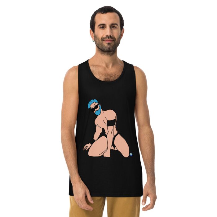 Men’s premium tank top - Bikini, Arm Bands, and Wrist Cuffs - Image 2