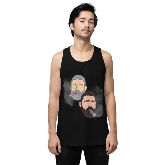 Men’s premium tank top - Cigars - Image 2