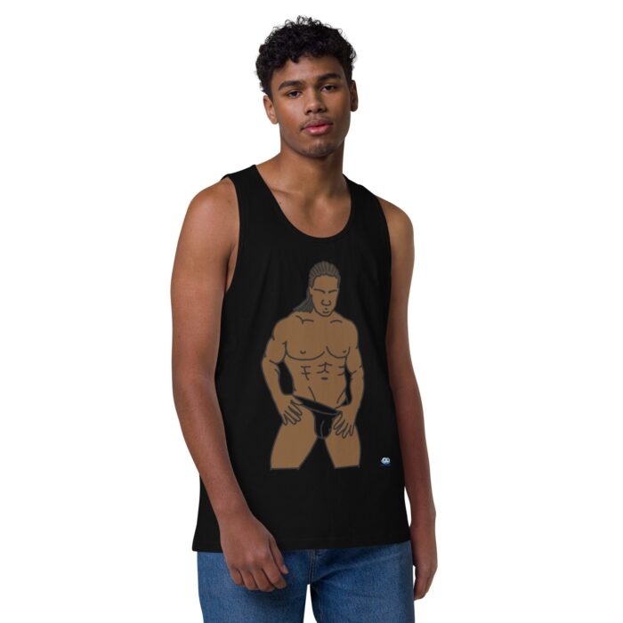 Men’s premium tank top - Dreadlocks - Image 2