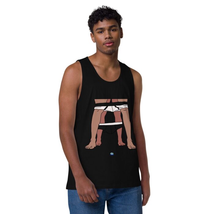 Men’s premium tank top - Dropped Drawers - Image 2
