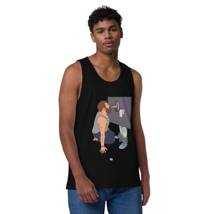 Men’s premium tank top - Glory - Image 2