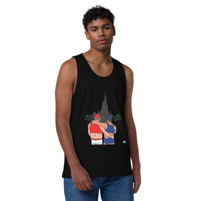 Men’s premium tank top - Main Street PG - Image 2
