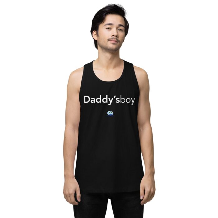 Men’s premium tank top - Daddys Boy - Image 2