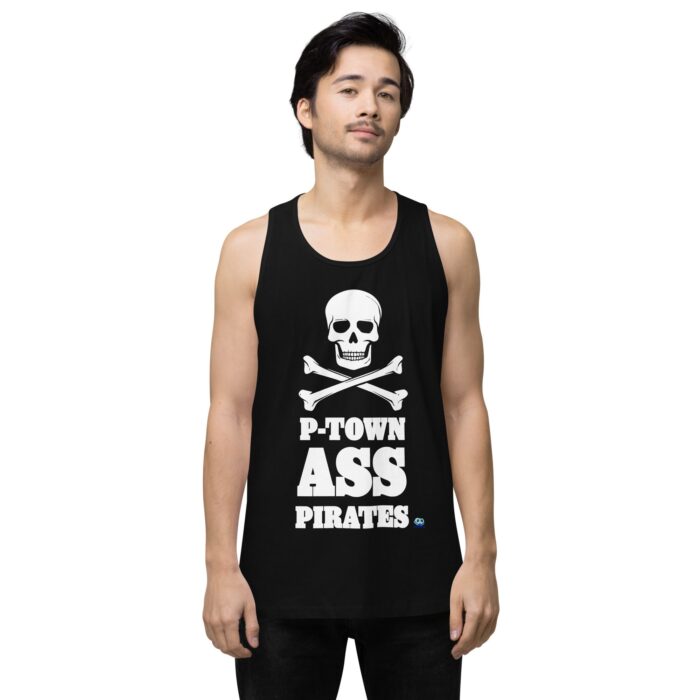 Men’s premium tank top - P-Town Ass Pirates - Image 2