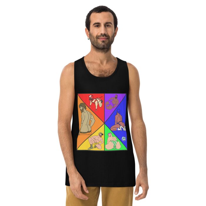 Men’s premium tank top - Pride - Image 2