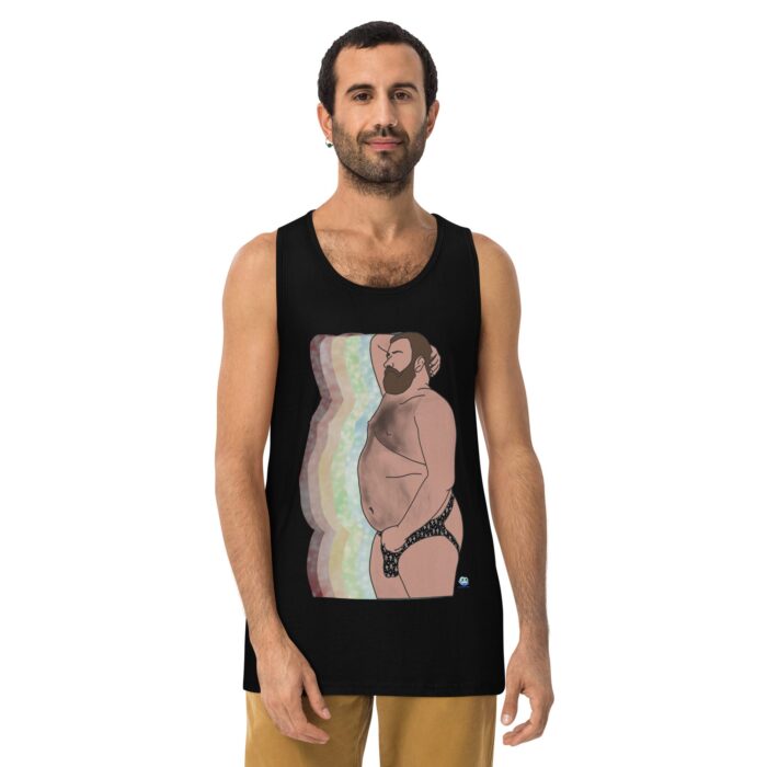 Men’s premium tank top - Radiant - Image 2