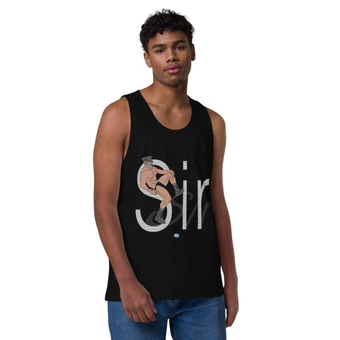 Men’s premium tank top - Sir - Image 2