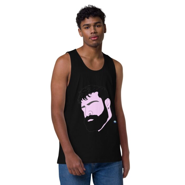 Men’s premium tank top - Smolder - Image 2