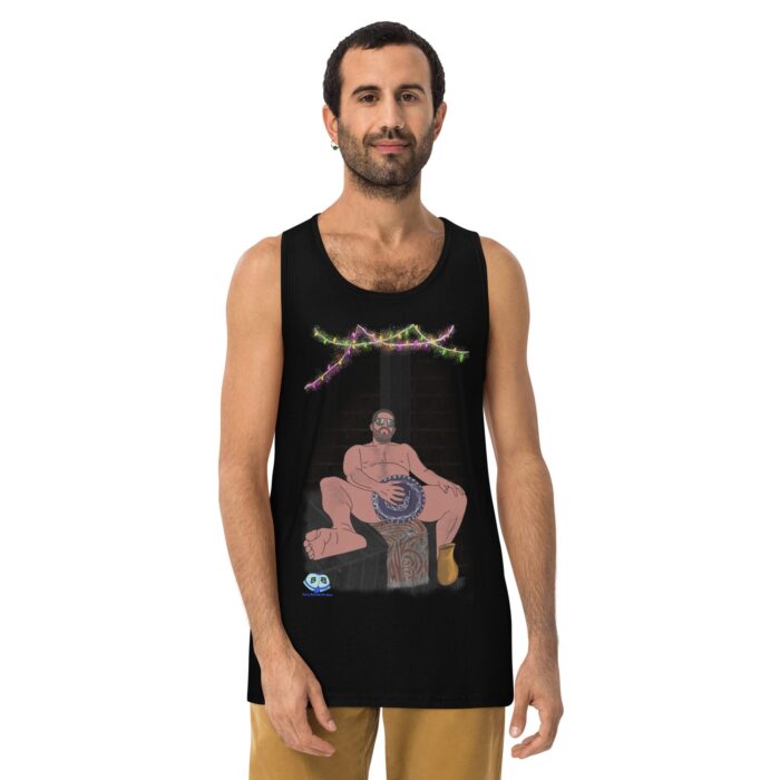 Men’s premium tank top - Vaquero - Image 2