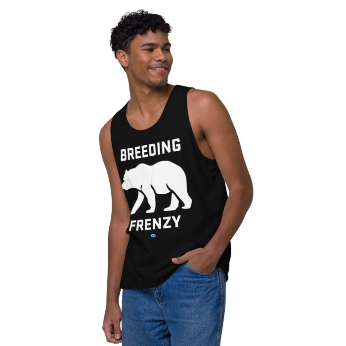 Men’s premium tank top - Breeding Frenzy - Image 4
