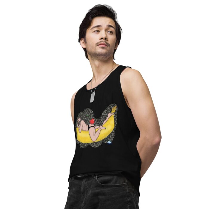Men’s premium tank top - Cherry on Top - Image 5