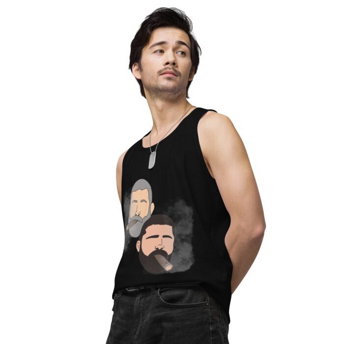 Men’s premium tank top - Cigars - Image 5