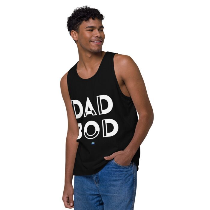 Men’s premium tank top - Dad Bod - Image 4
