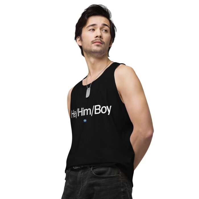 Men’s premium tank top - He/Him/Boy - Image 5
