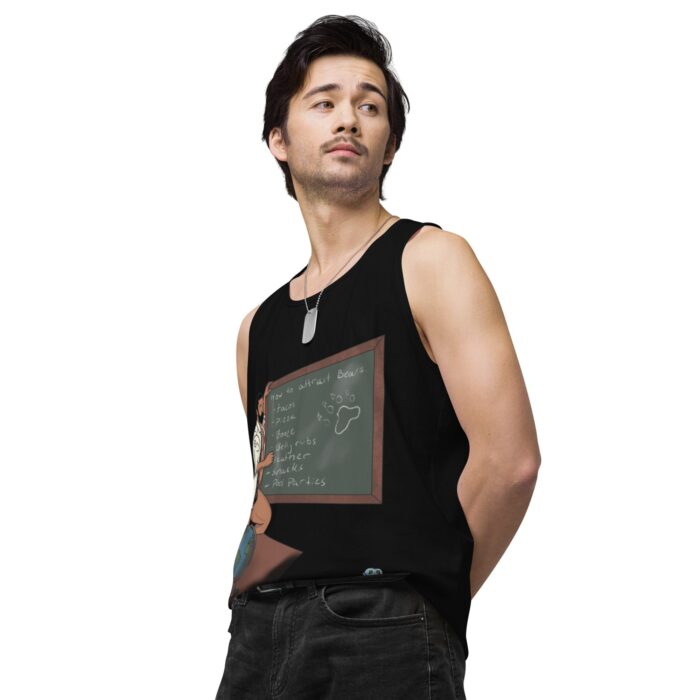 Men’s premium tank top - How To Attract A Bear - Image 5