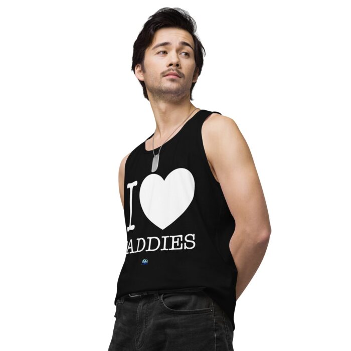 Men’s premium tank top - I Heart Daddies - Image 5