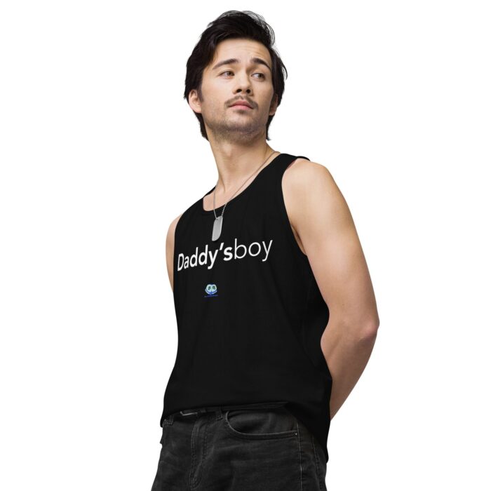 Men’s premium tank top - Daddys Boy - Image 5