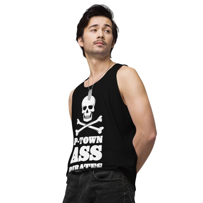 Men’s premium tank top - P-Town Ass Pirates - Image 5