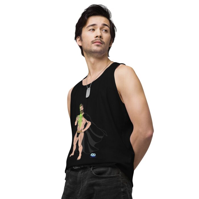 Men’s premium tank top - Powerful - Image 5