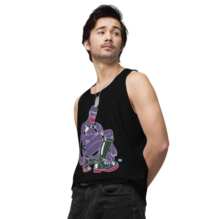 Men’s premium tank top - Rubber Daddy - Image 5