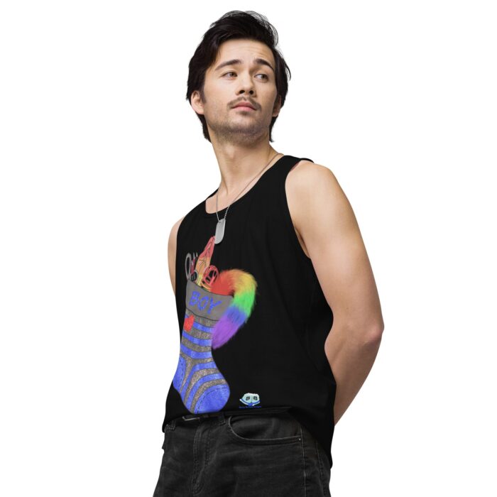 Men’s premium tank top - Stuffed - Image 4