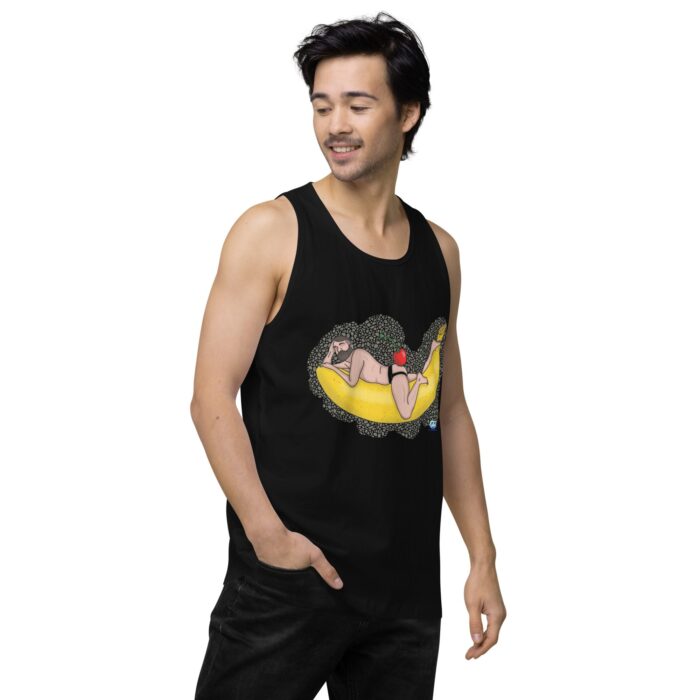 Men’s premium tank top - Cherry on Top - Image 4