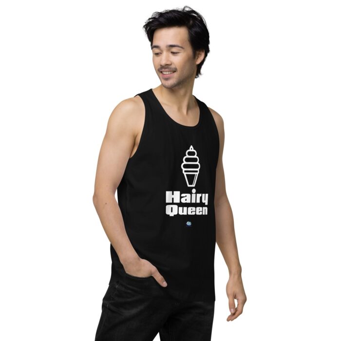 Men’s premium tank top - Hairy Queen - Image 4