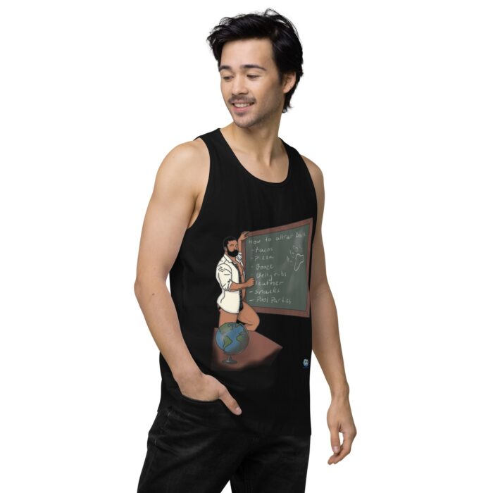 Men’s premium tank top - How To Attract A Bear - Image 4