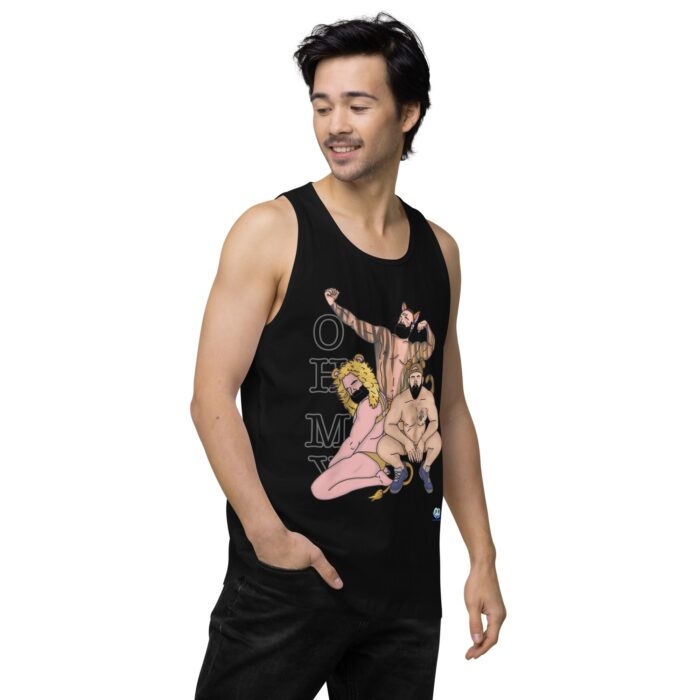 Men’s premium tank top - Oh My - Image 4