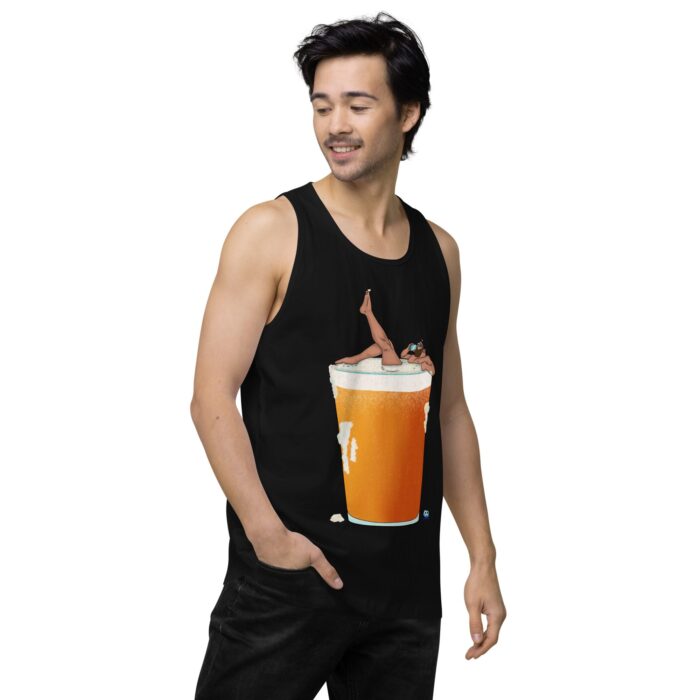 Men’s premium tank top - Great Head - Image 3