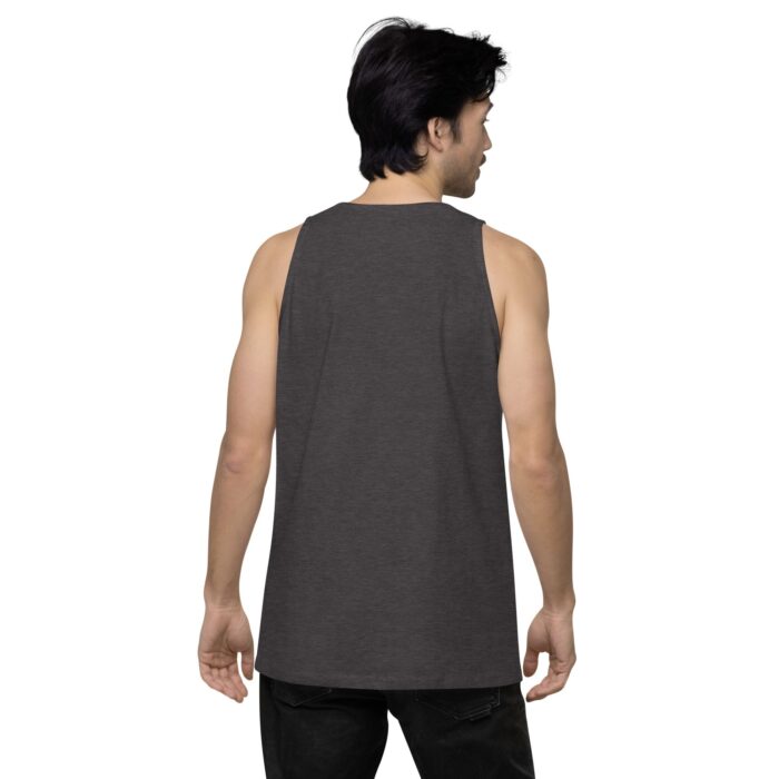 Men’s premium tank top - Safe with me - Image 26