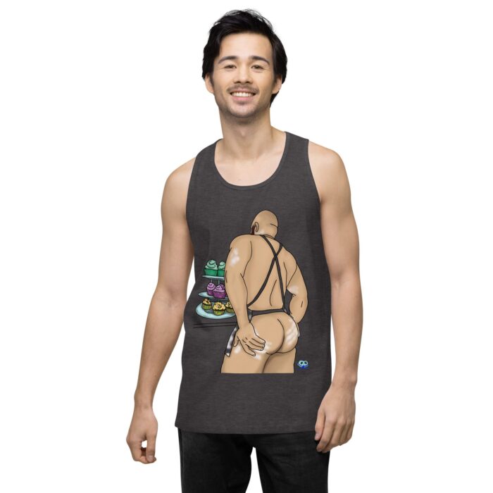 Men’s premium tank top - Cakes - Image 11