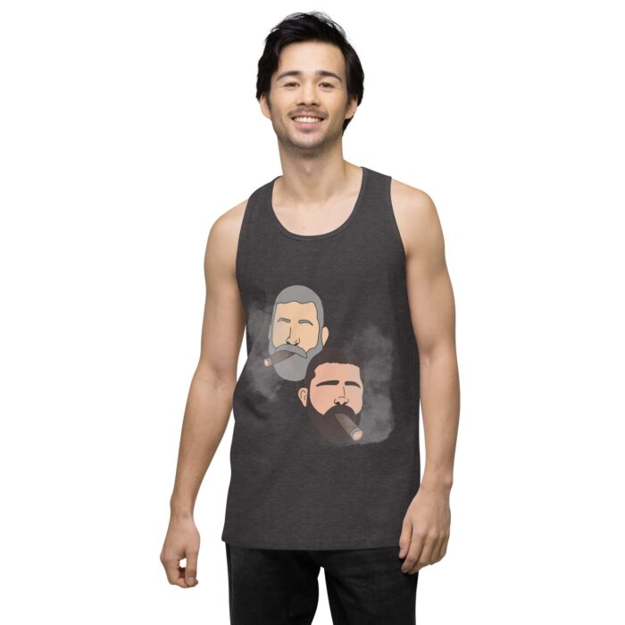 Men’s premium tank top - Cigars - Image 23