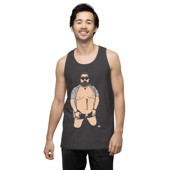 Men’s premium tank top - Confidence is Sexy - Image 22