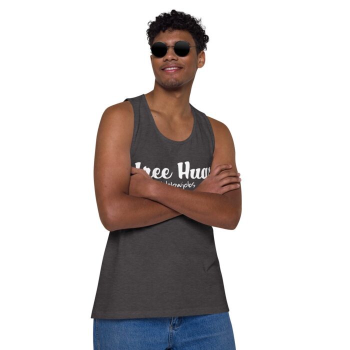 Men’s premium tank top - Free Hugs and Blowjobs - Image 19