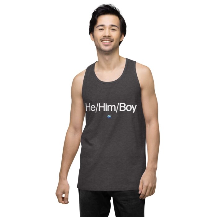 Men’s premium tank top - He/Him/Boy - Image 23