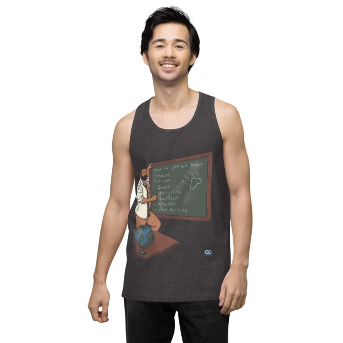 Men’s premium tank top - How To Attract A Bear - Image 23