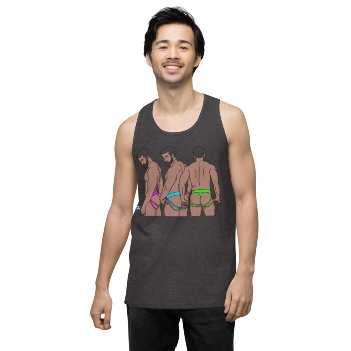 Men’s premium tank top - Neon Jocks - Image 23
