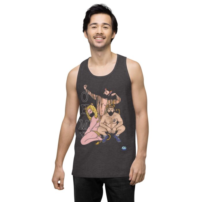 Men’s premium tank top - Oh My - Image 22