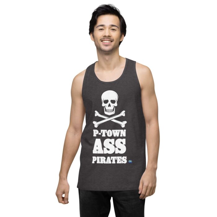 Men’s premium tank top - P-Town Ass Pirates - Image 22