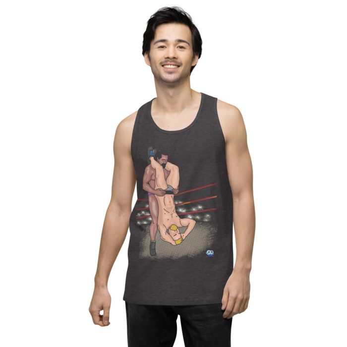 Men’s premium tank top - Pile Driver - Image 10