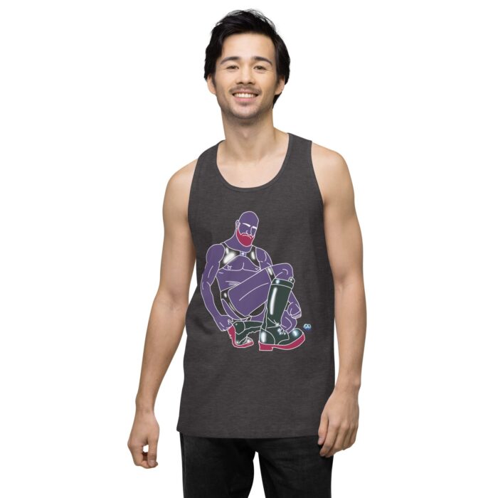 Men’s premium tank top - Rubber Daddy