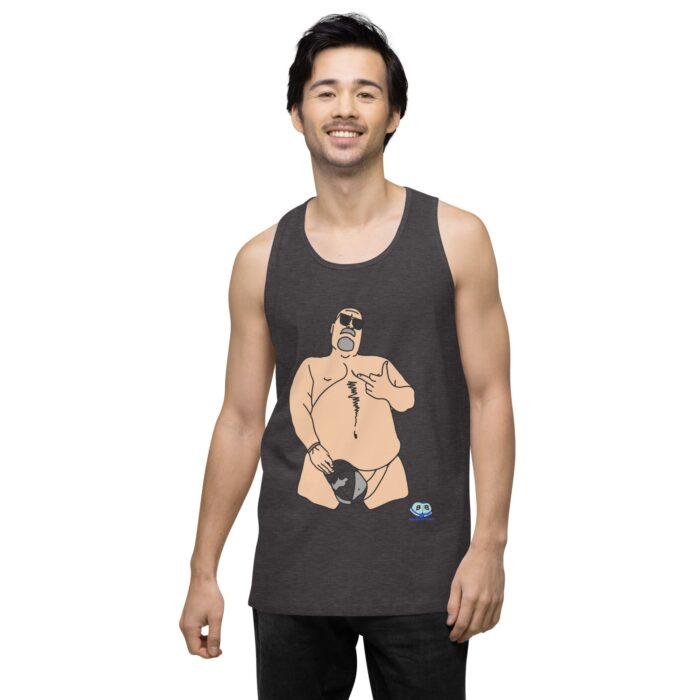 Men’s premium tank top - The Rhino - Image 10