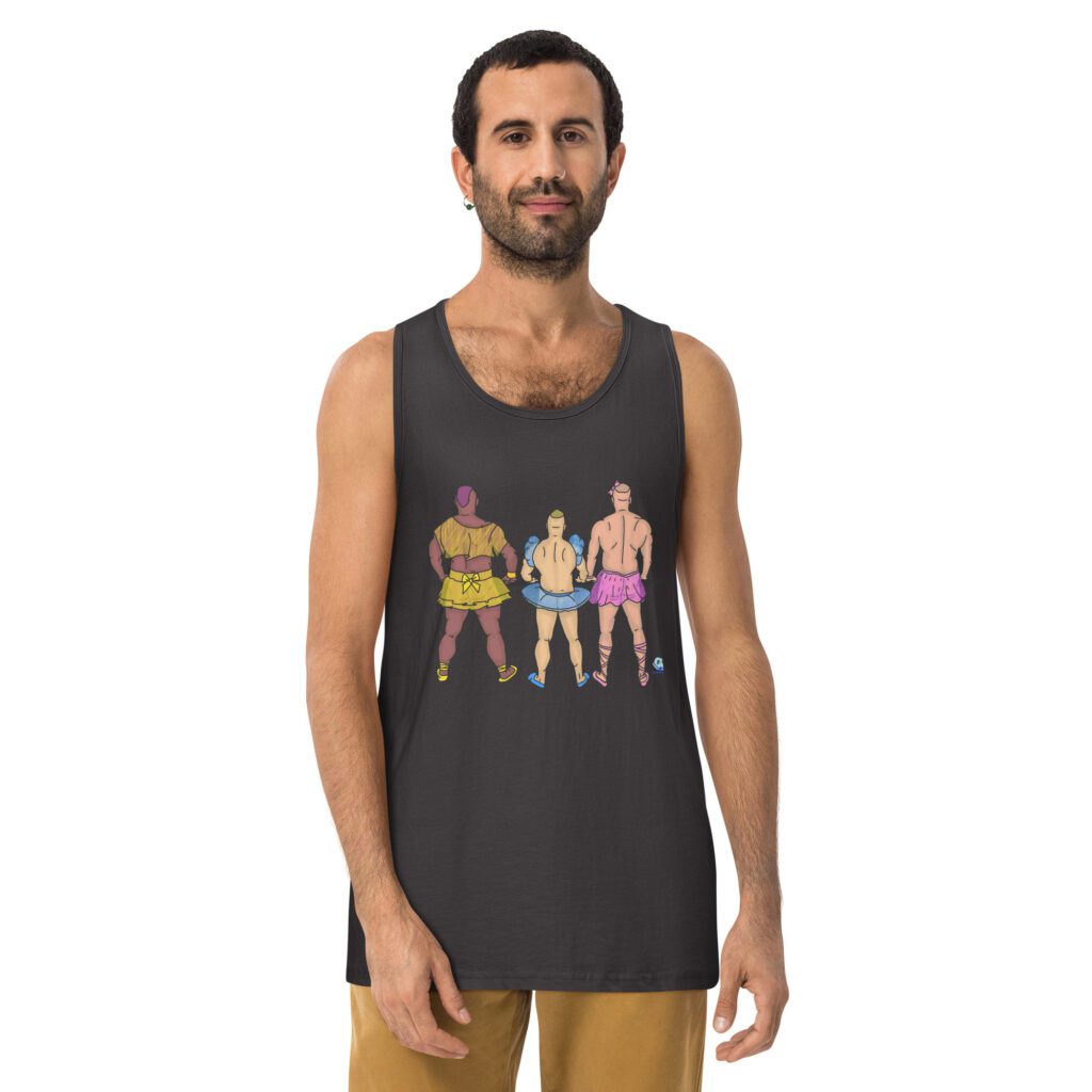 Men’s premium tank top - Ballet Class