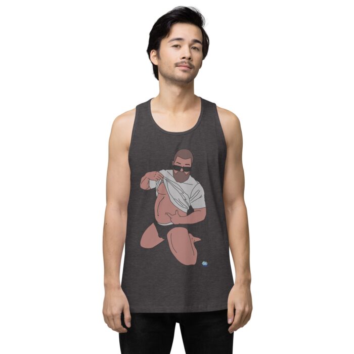 Men’s premium tank top - Belly Pride - Image 22