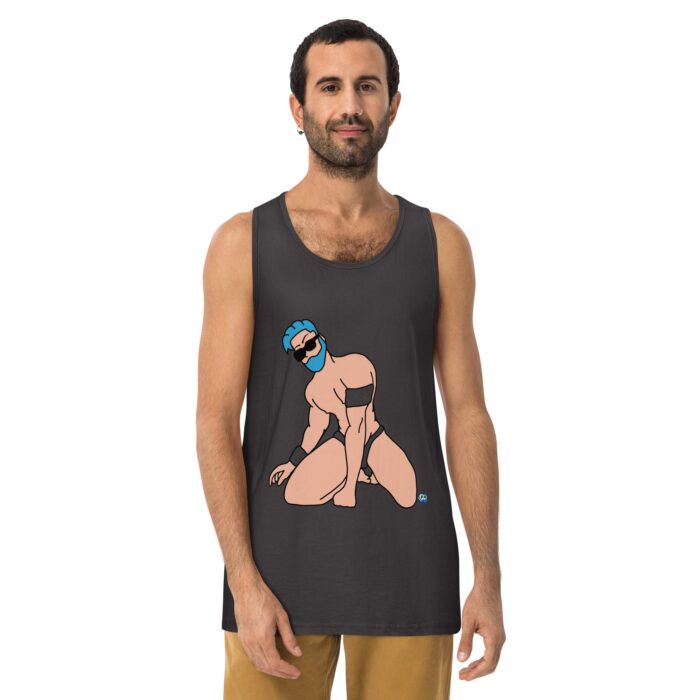 Men’s premium tank top - Bikini, Arm Bands, and Wrist Cuffs - Image 10