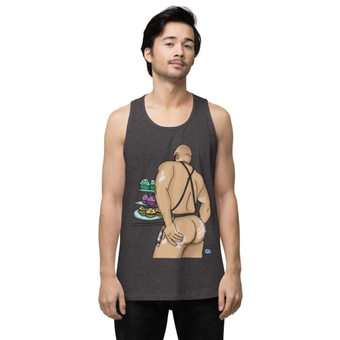 Men’s premium tank top - Cakes - Image 10