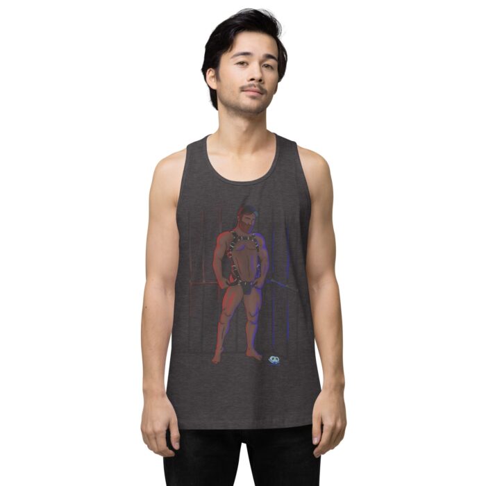 Men’s premium tank top - Busted - Image 10