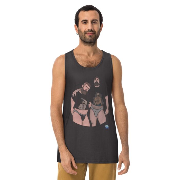 Men’s premium tank top - Cropped - Image 6