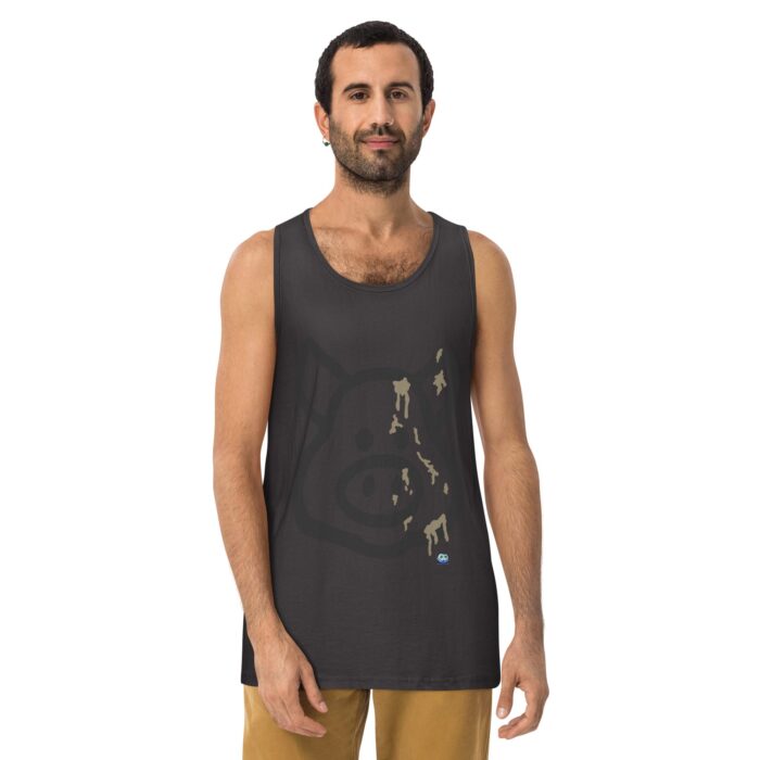 Men’s premium tank top - Cum Pig - Image 6